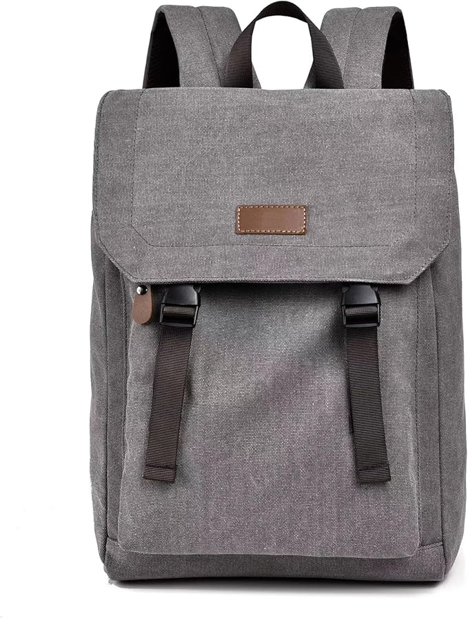Laptop Rucksack Herren 15.6 Zoll Wasserdicht, Arbeitsrucksack Dunkelgrau