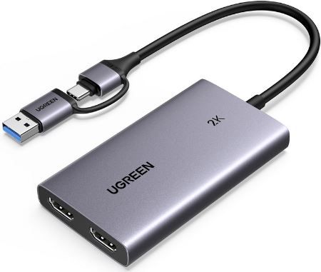 ugreen video capture card hdmi auf usb 3.1 mit 4k loop out für 22,94