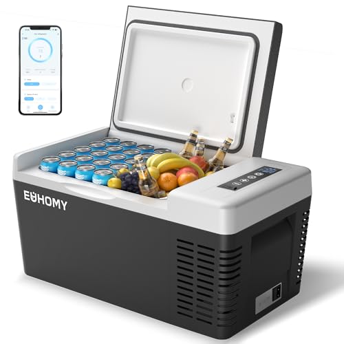 EUHOMY Kühlbox 18L Kompressor Auto-Kühlschrank -20 bis 20