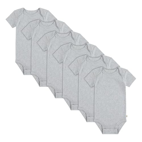 Produktbild: huggies little hugs unisex baby bodies set 6er pack grau 9 monate toddler underwear