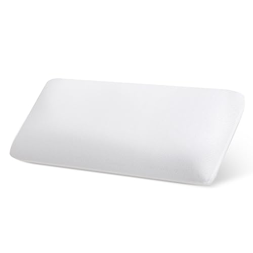 memory foam kopfkissen 75x35cm ergonomisch nackenstützkissen für rückenschläfer, ego home
