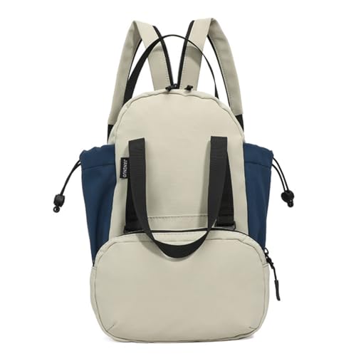 travistar rucksack klein mit brusttasche, sling bag und bauchtasche 3 in 1