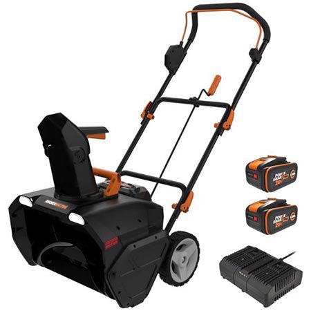 worx wg471e nitro akku-schneefräse 40v für 411,31 euro statt 483 euro