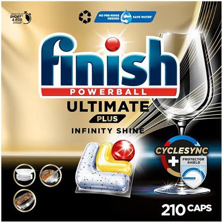 Produktbild: finish ultimate plus infinity shine citrus tabs 210 Stück für 42,29 Euro