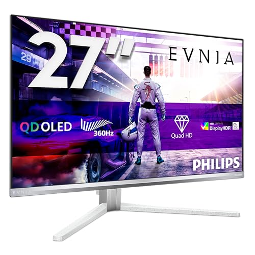 Philips Evnia 27M2N8500AM 27" Monitor, 2.1, DP 1.4, USB Hub, Weiss