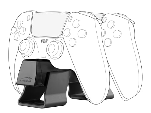 speedlink twindock usb-ladestation ps5 controller dualsense usb-c mit led-anzeige