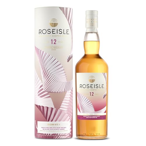 roseisle 12 jahre single malt whisky origami kite II 2024 55,6% 0,7l