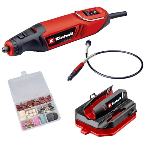 einhell schleif- und gravurwerkzeug tc-mt 150 e 150 w mit 117-teiligem zubehör