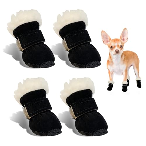 Produktbild: pfotenschutz winter hundeschuhe m für kleine hunde 4er-set 2,72 statt 6,50
