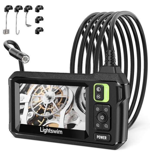 Produktbild: endoskop lightswim 1920p mit 4,3 zoll display für 23,35 euro