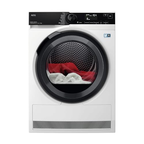 aeg wärme pumpentrockner 8 kg trommelbeleuchtung tr9m75680