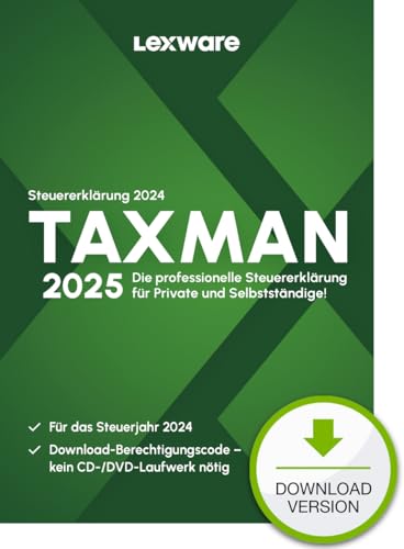 taxman 2025 steuerjahr 2024 download
