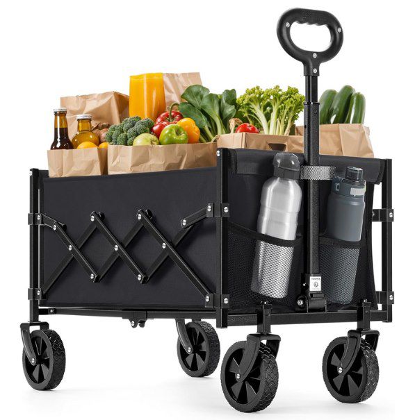 songmics faltbarer handwagen 180kg für 31,99 euro statt 40 euro