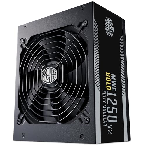 cooler master mwe gold 1250 v2 netzteil 1250w atx 3.1 vollmodular 80 plus gold