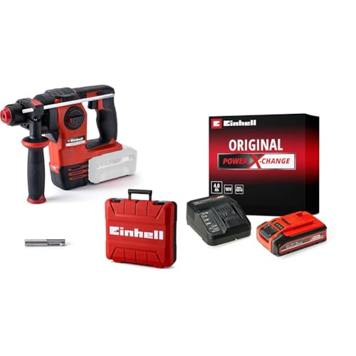 akkubohrhammer einhell professional herocco 18/20 18 v brushless 2,2 j inkl. koffer und akku