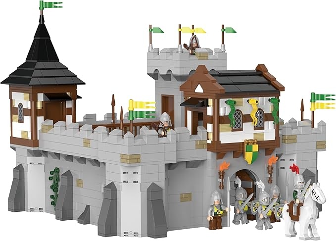 bluebrixx pro burg bärenfels 1699 klemmbausteine, bergfried 107975, günstig