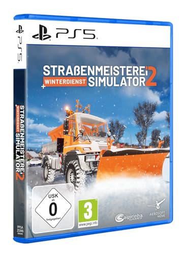 Straßenmeisterei Simulator 2 PS5 | Winterdienst, dynamisches Wetter, 40+ Aufträge