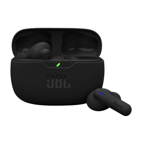 jbl wave beam 2 bluetooth in-ear kopfhörer mit noise cancelling, 40 h akkulaufzeit, schwarz