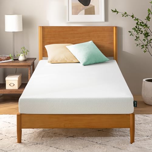 visco-schaummatratze 90x200 cm von zinus, komfortmatratze grau, oeko-tex, 11 cm hoch