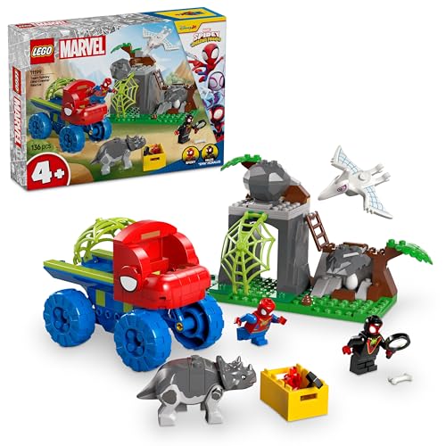 Produktbild: lego marvel spideys team dino-truck spielzeugauto ab 4 spielset 11199