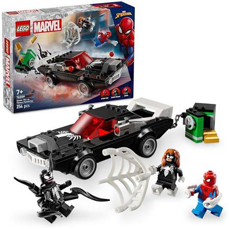 lego 76309 marvel spider-man mech vs venom muscle car, 17,99 euro