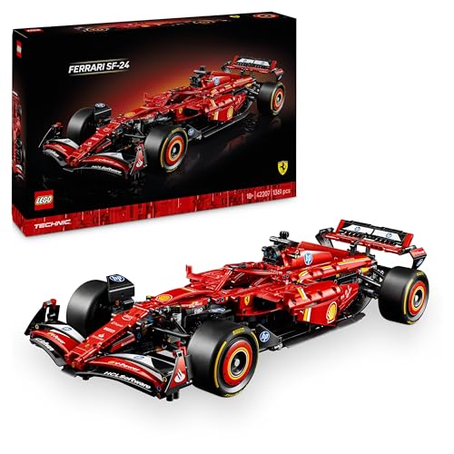 lego technic ferrari sf-24 f1 rennauto model 42207