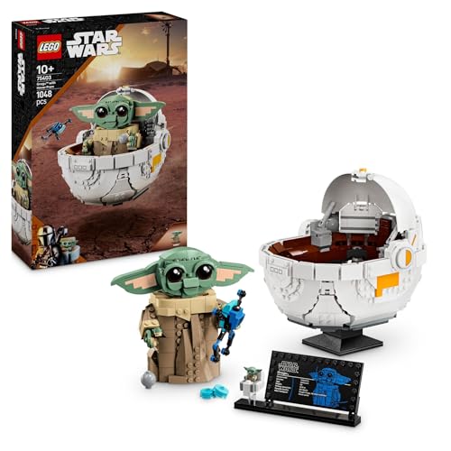 lego star wars grogu repulsorwiege 75403 - bausatz für sammler
