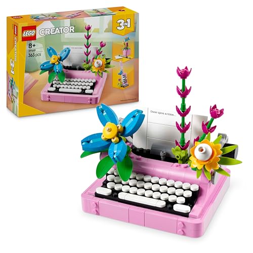 LEGO Creator 3-in-1 Schreibmaschine mit Blumen (31169)