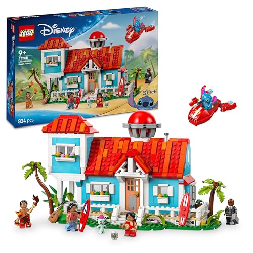 lego 43268 disney strandhaus lilo und stitch bauset