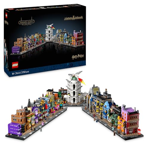 lego harry potter zauberläden winkelgasse mit 12 mikrofiguren 76444