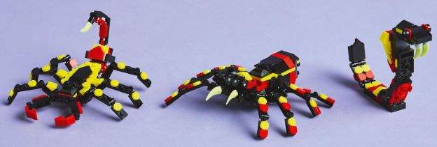 lego creator 3in1 wilde tiere skorpion spinne schlange 31159 7,19