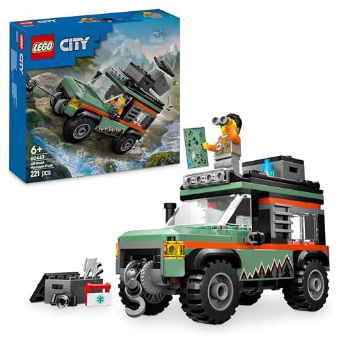 lego city offroad geländewagen set mit minifigur für kinder ab 6 jahren