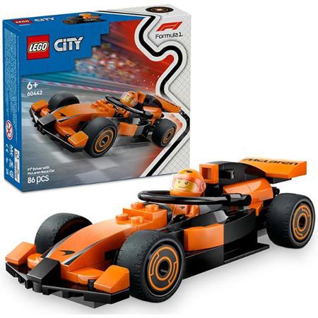 Produktbild: lego 60442 city f1 rennauto mit mcLaren fahrer, nur 8,89 statt 13