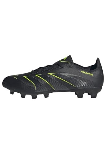 adidas Predator League Multi Ground Fussballschuhe Unisex, Schwarz/Gelb, 43 1/3 EU