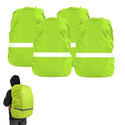 dadazhenxuan rucksack regenschutz 4-teilig 18-25l wasserdichte regenhülle für schulrucksack