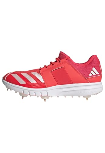 Produktbild: adidas Howzat Spike Cricket-Schuhe Herren, Lucid Red/Zero Metallic, 36 EU