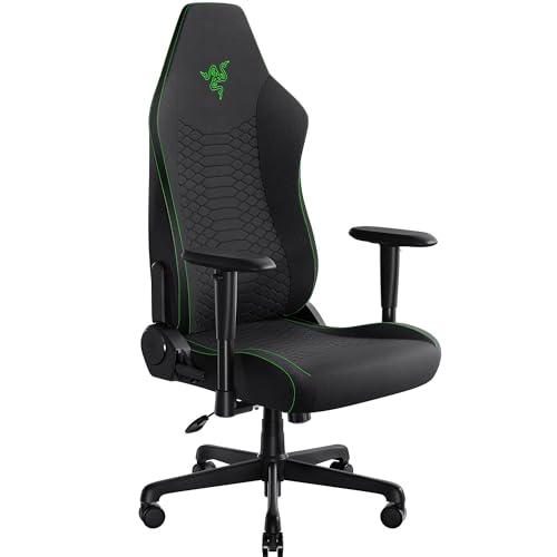 razer iskur v2 x gaming chair, ergonomisch mit integriertem lendenstütze