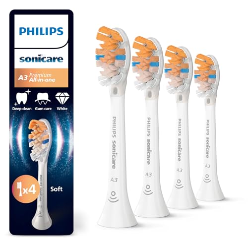 philips sonicare a3 ersatzbürstenköpfe 4er-pack weiß hx9094/87