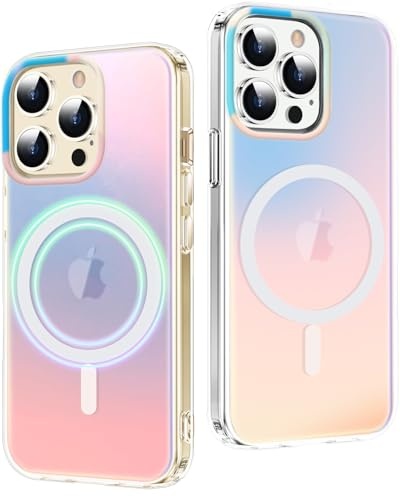 handyhülle für iPhone 14 Pro, 2buyshop, mag-safe, robust, kratzfest, holografisch