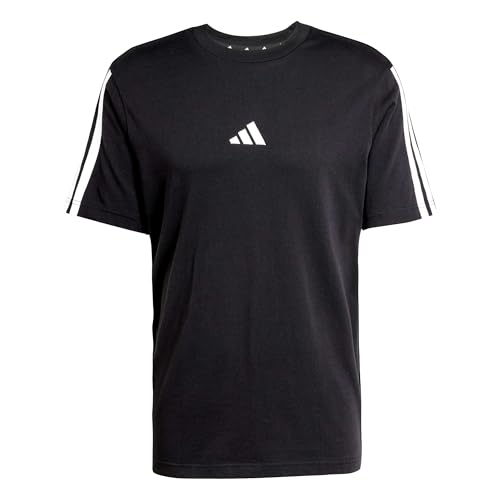 Produktbild: Adidas Herren T-Shirt Essentials Three Stripes Jersey Gr. L