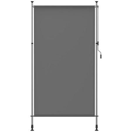 songmics senkrechtmarkise höhenverstellbar 150 x 220-300 cm für 45,59 Euro