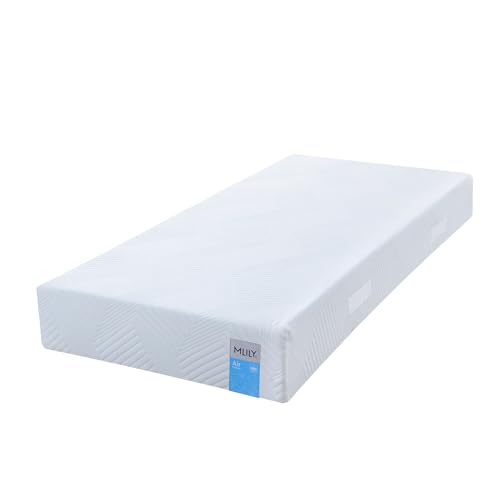 MLILY Air Matratze 90x200 cm, IGR-zertifiziert, 2in1 Liegehärten, 7 Zonen AirCell, Oeko-TEX 100, CoolFlex, CertiPUR