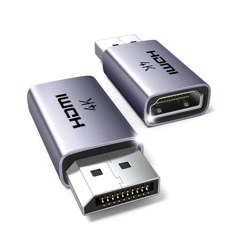ugreen 4K displayport auf hdmi adapter 2er-pack unidirektional 4K 30Hz 2K 60Hz 1080P 120Hz