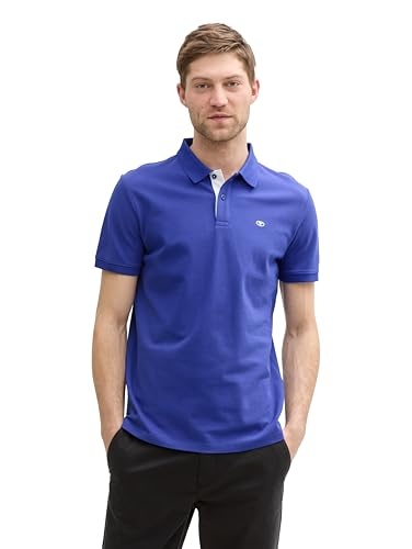 Produktbild: TOM TAILOR poloshirt herren 1031006 crest blue Größe L