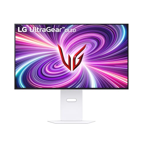 lg electronics 32gs95uv-w monitor, 32 zoll, amd freesync, weiß