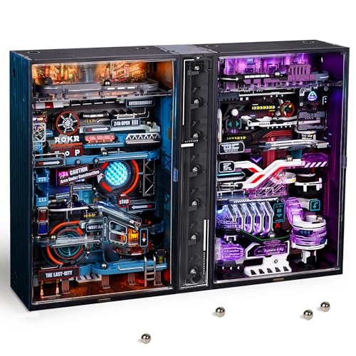 rokr mrx01 3d-kunststoff marmorbahn kugelbahn modellbausatz