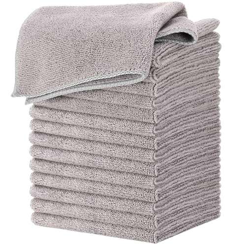 Mikrofasertücher 15 Stück Xialvyu 30x30cm Reinigungstuch Allzweck Küchentuch