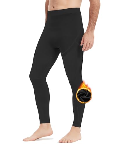 nooyme thermo unterhose herren lange unterhosen für winter sport leggings männer