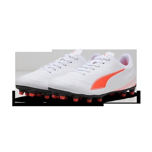 Puma Vitoria II FG/AG Herren Fußballschuh Weiß Rot 42 EU