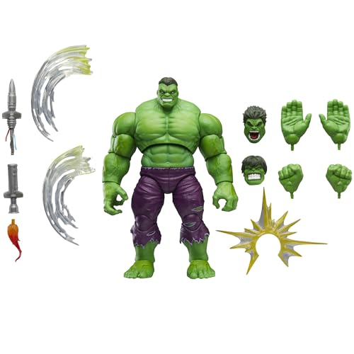 hulk figuren von marvel legends, comic held, sammlerstück für fans